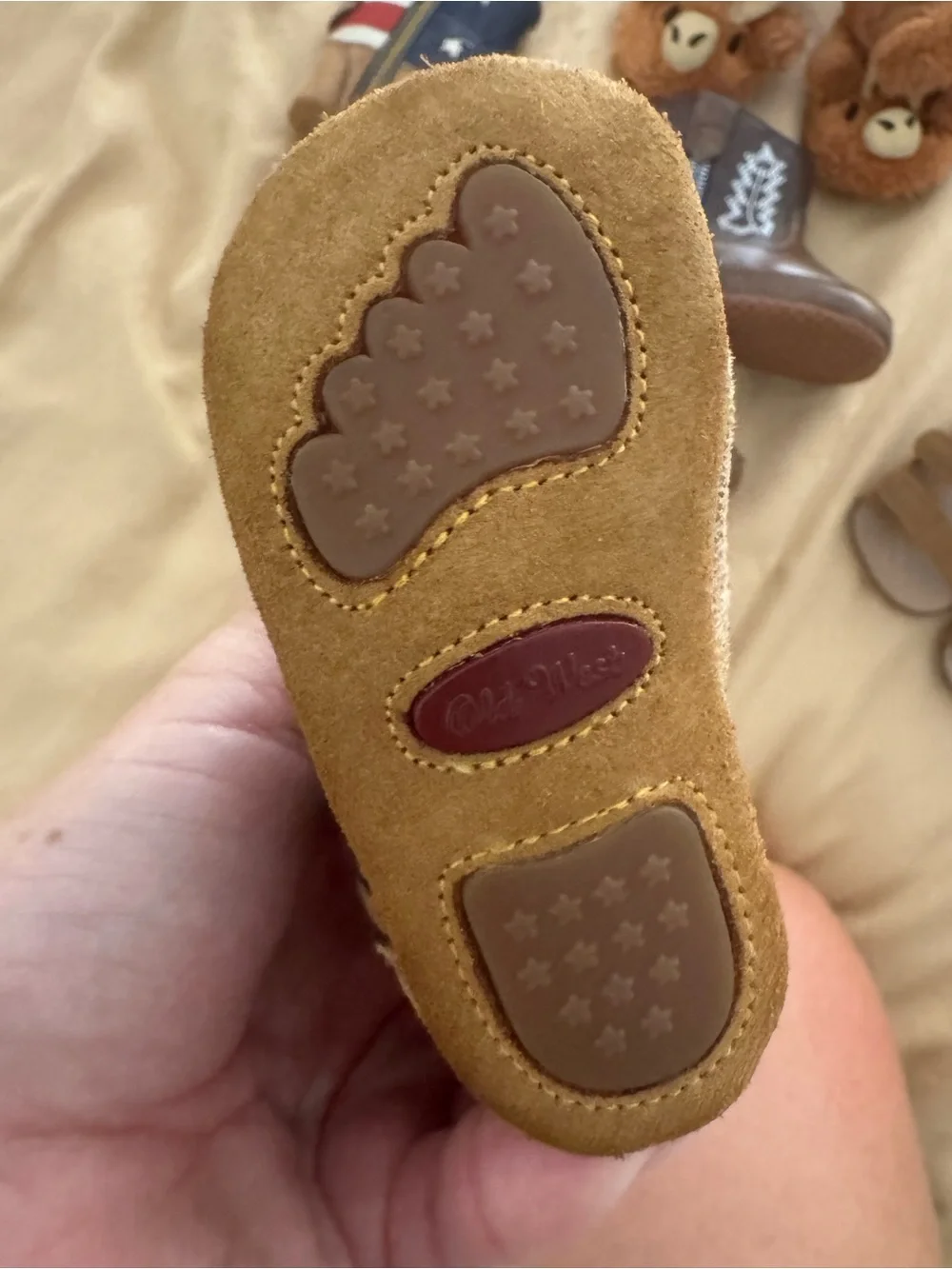 Boys Brown Shoe set 0-6M